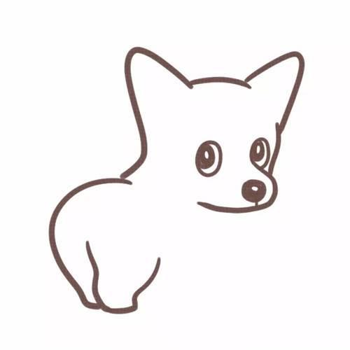狗怎么画简笔画图片大全 狗怎么画简笔画