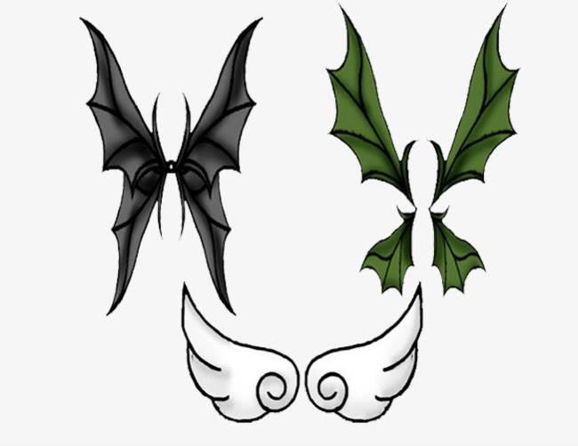 翅膀简笔画图片大全 翅膀简笔画图片大全可爱