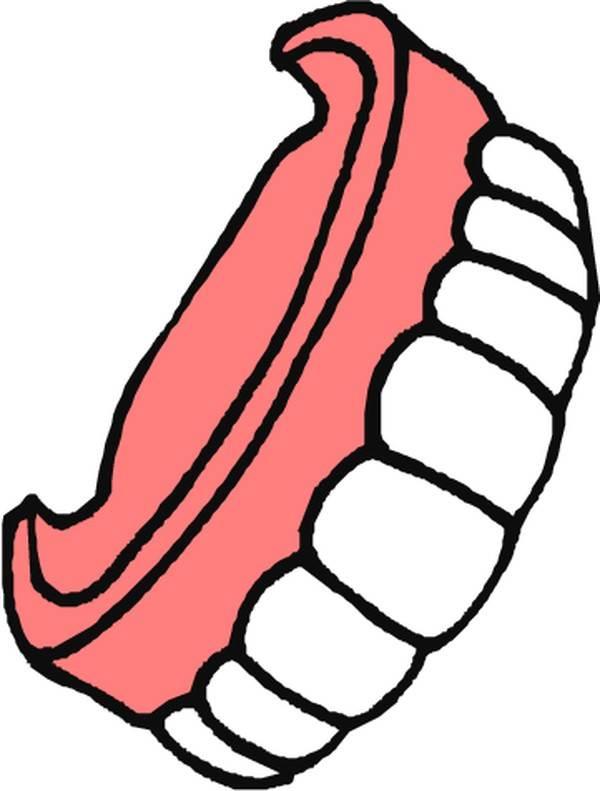 牙齿简笔画 牙齿简笔画可爱图片