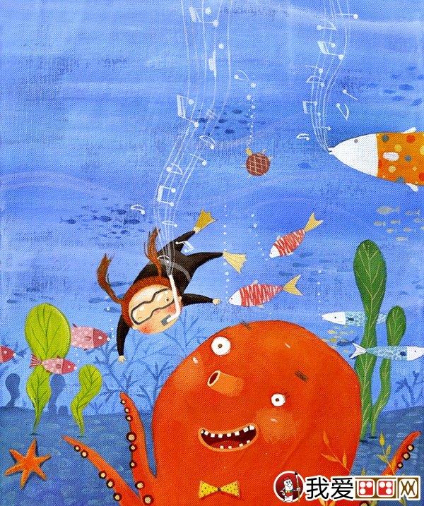 儿童插画欣赏优秀儿童和动物卡通插画17P简笔画怎么画 儿童插画欣赏优秀儿童和动物卡通插画17P简笔画步骤