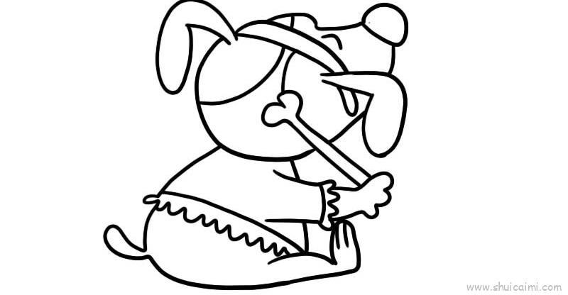 爱学习儿童画怎么画 爱学习简笔画图片