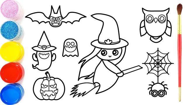 万圣节简笔画 万圣节简笔画人物