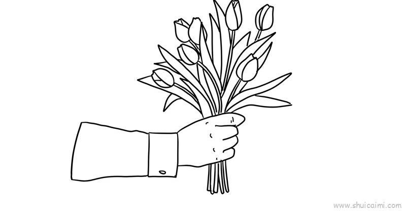 给妈妈儿童画怎么画 给妈妈简笔画步骤