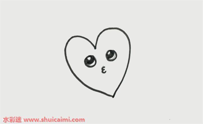 爱心怎么画 爱心简笔画彩色