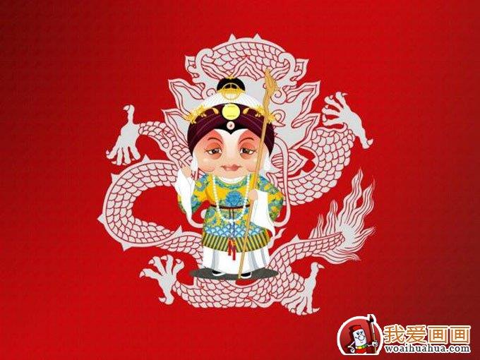 中国戏剧人物图片(旦角高清图片10P)简笔画怎么画 中国戏剧人物图片(旦角高清图片10P)简笔画顺序