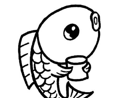 小鱼的简笔画 小鱼的简笔画可爱