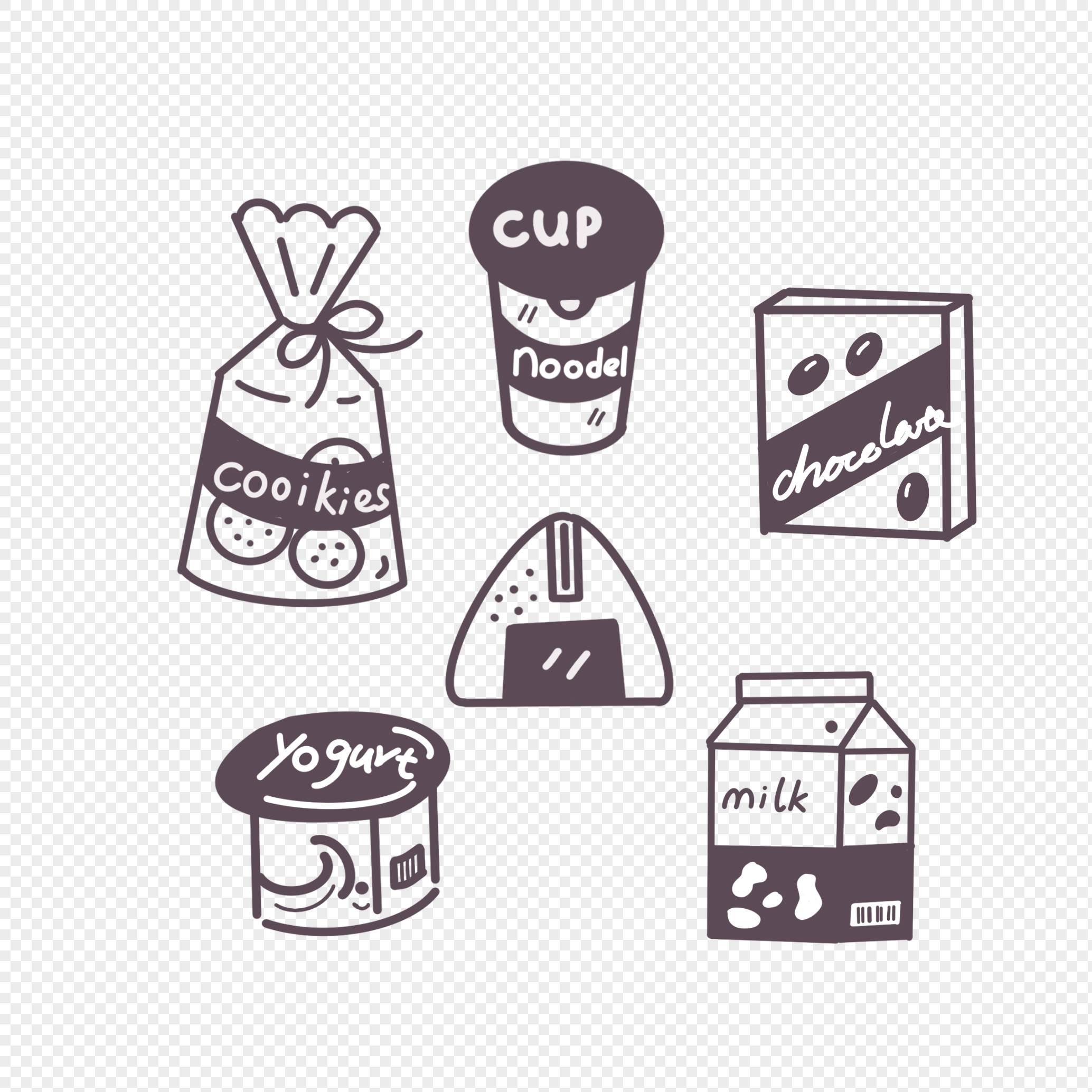 零食的简笔画图片大全 零食的简笔画怎么画