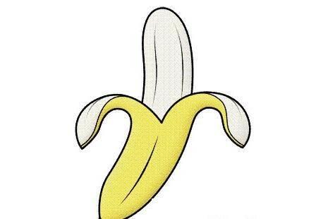 香蕉简笔画 香蕉简笔画幼儿园