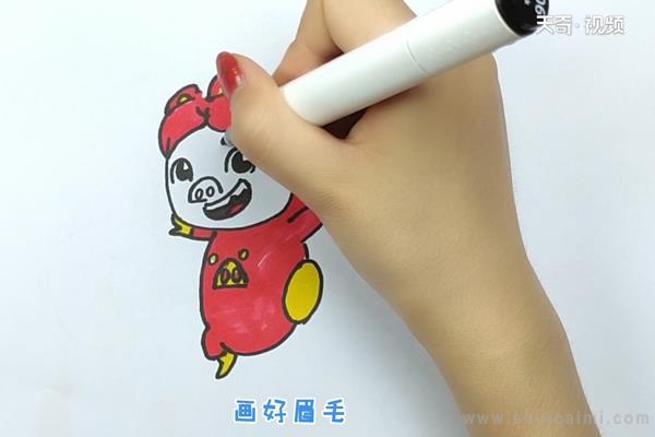 猪猪侠简笔画怎么画 猪猪侠简笔画简单
