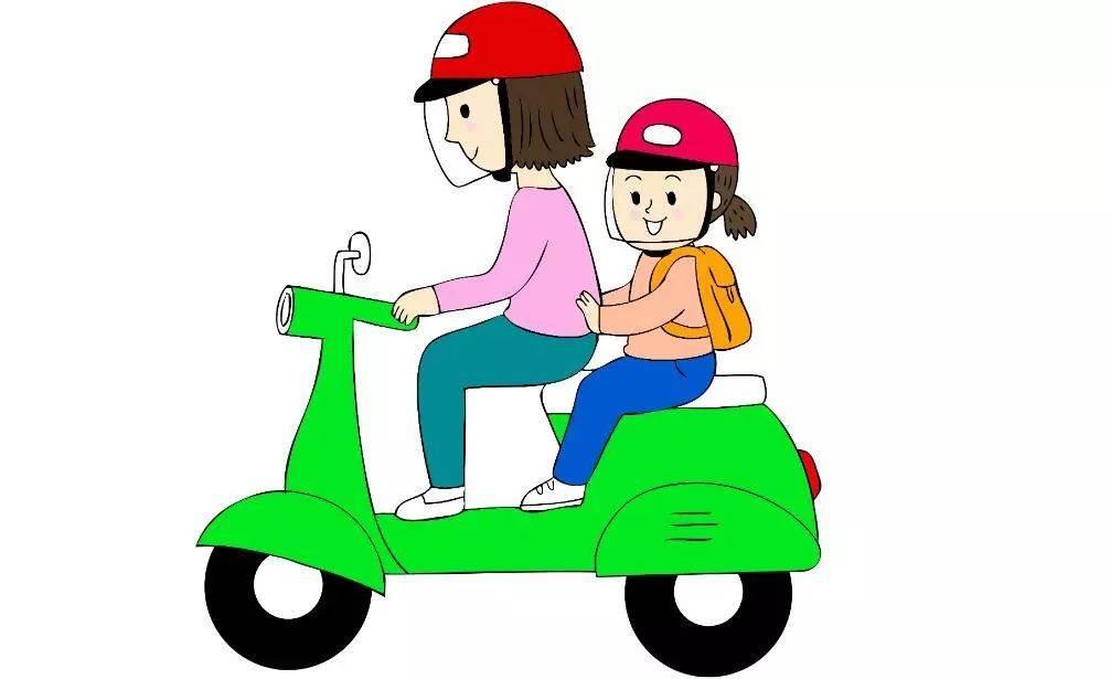 电动车简笔画 电动车简笔画幼儿