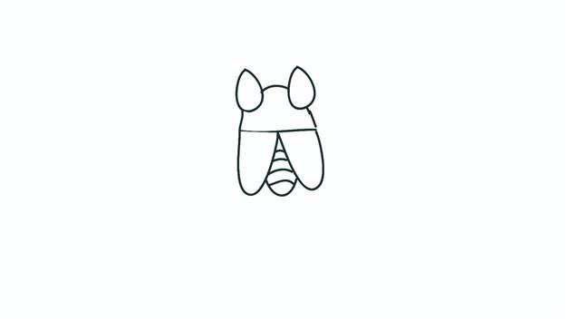 知了的简笔画怎么画 知了简笔画图片