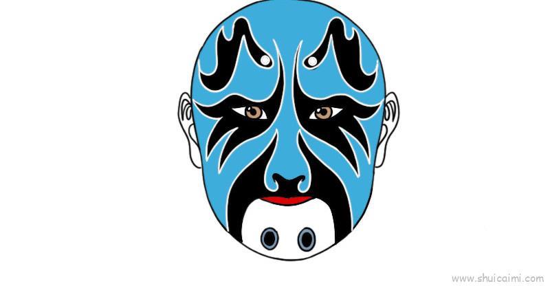 脸谱儿童画怎么画 脸谱简笔画简单又好看