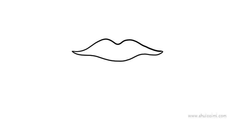 嘴唇儿童画怎么画 嘴唇简笔画画法
