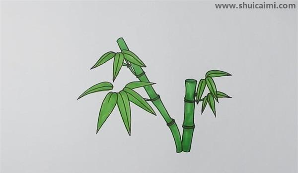 竹子简笔画怎么画 竹子简笔画顺序