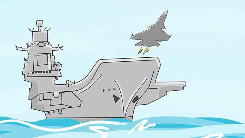 航空母舰简笔画 航空母舰简笔画怎么画又帅气