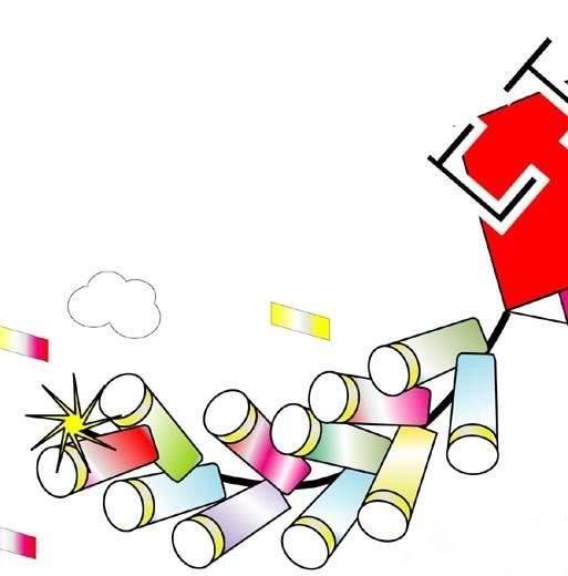 春节鞭炮怎么画简单又漂亮 春节鞭炮怎么画