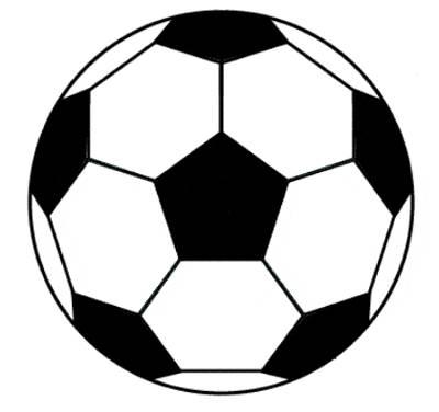 足球图片简笔画 彩色足球图片简笔画
