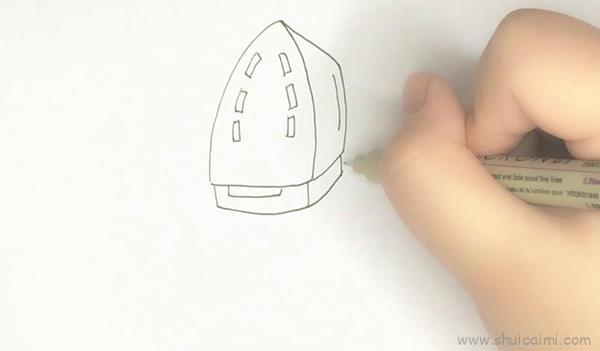 熨斗儿童画怎么画 熨斗简笔画步骤