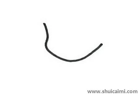 嫦娥奔月儿童简笔画