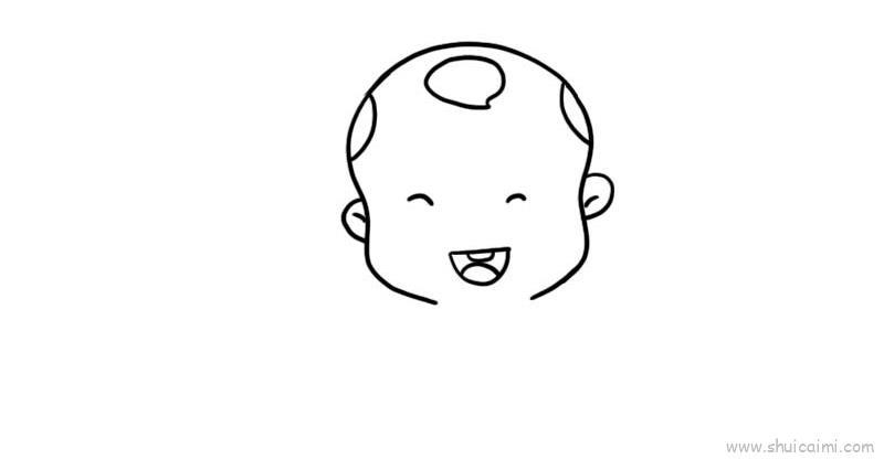 拜年儿童画怎么画 拜年简笔画顺序