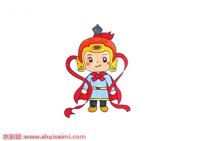 天兵天将怎么画 天兵天将简笔画画法