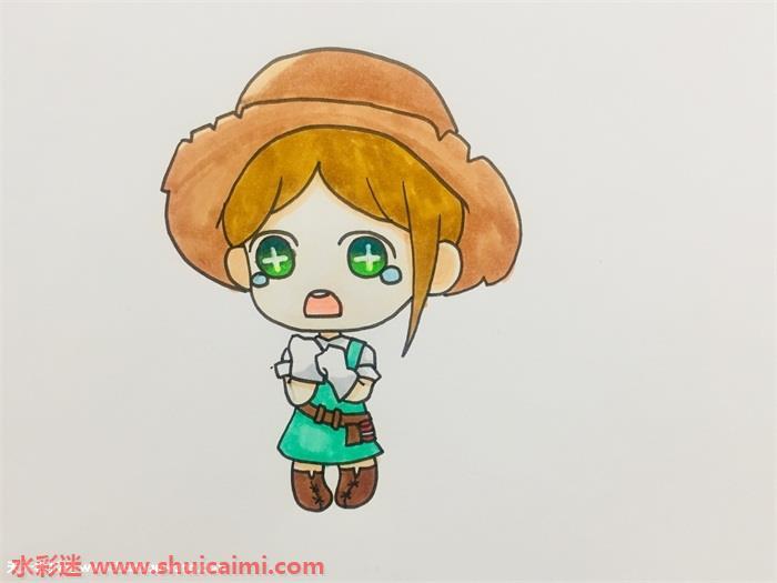 可爱的第五人格园丁简笔画教程图解