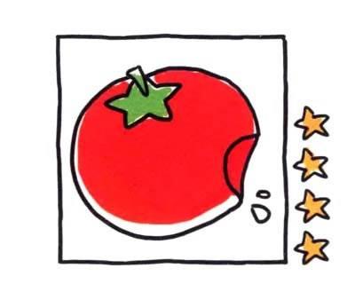 西红柿简笔画 西红柿简笔画简单