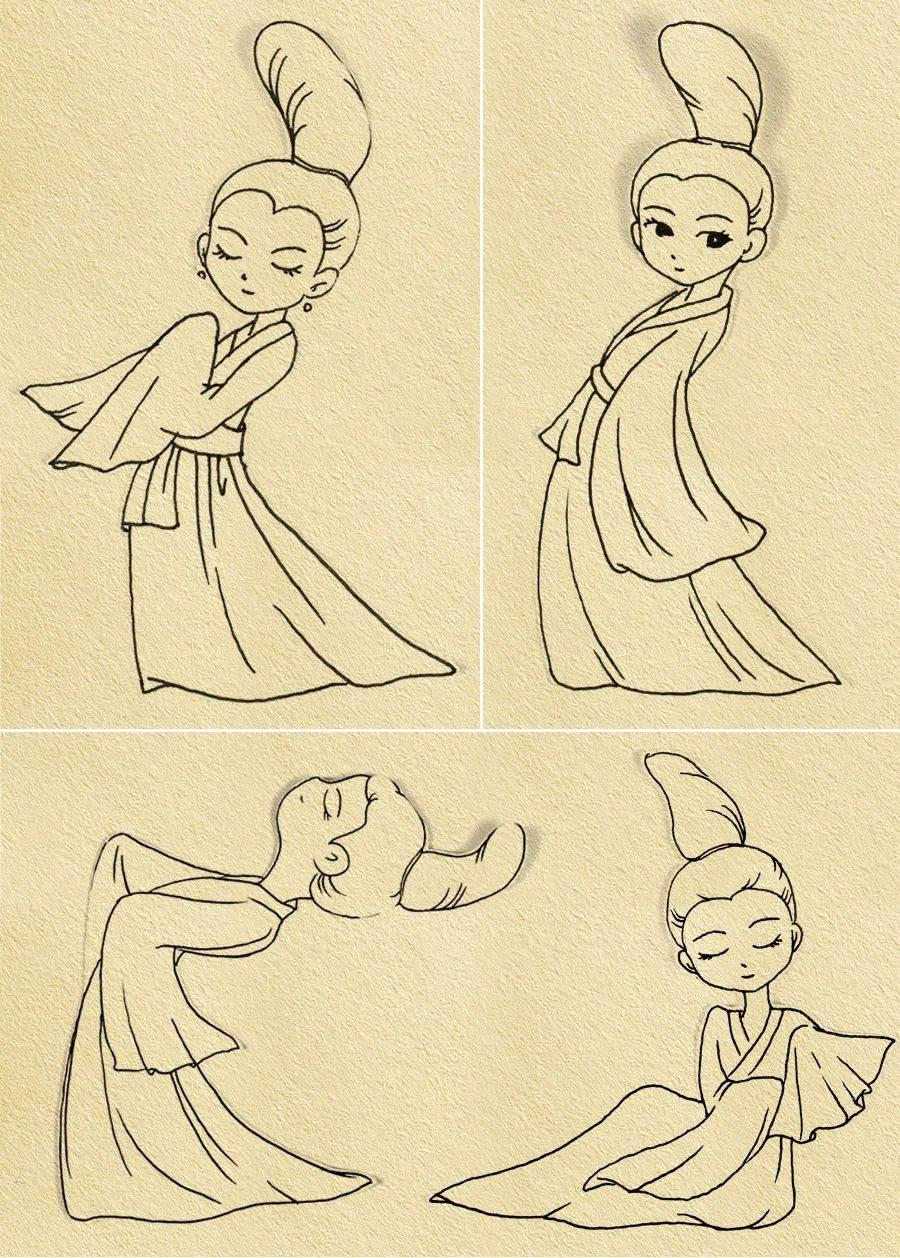 画卷简笔画图片大全 画卷简笔画简单又漂亮