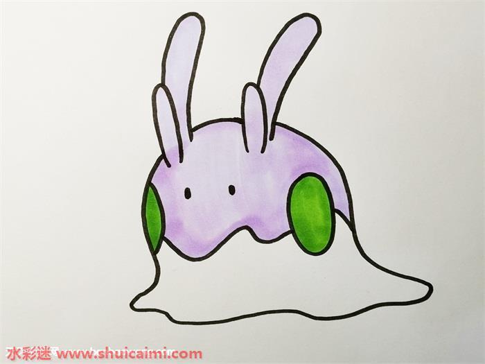 黏黏宝怎么画 黏黏宝简笔画简单易画