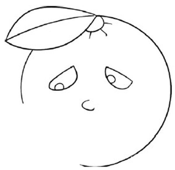 美味的橙子简笔画怎么画 美味的橙子简笔画图片
