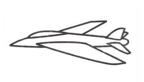 飞机简笔画 飞机简笔画儿童简笔画