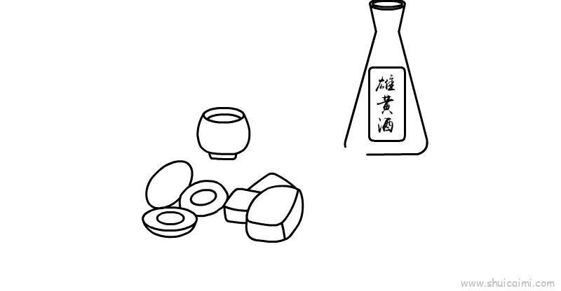端午节食物儿童画怎么画 端午节食物简笔画好看