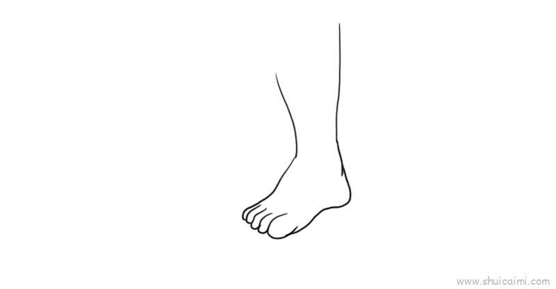 小脚丫儿童画怎么画 小脚丫简笔画简单又好看