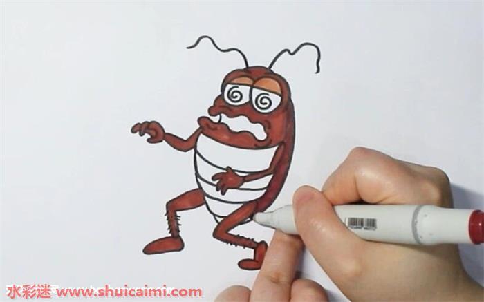 屎壳郎怎么画 屎壳郎简笔画简单易画彩色