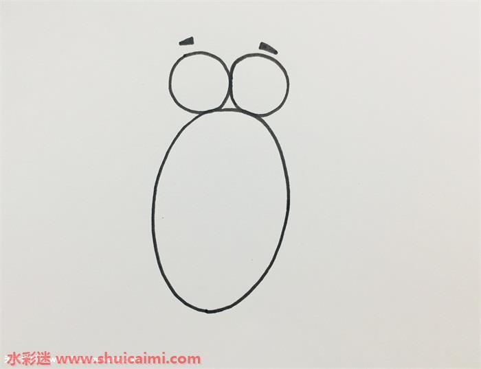 毛毛虫茧怎么画 毛毛虫茧简笔画步骤