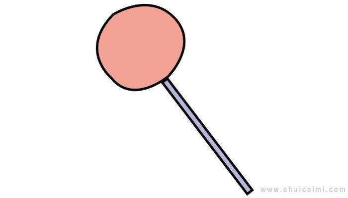 棒棒糖简笔画怎么画 棒棒糖简笔画简单又好看