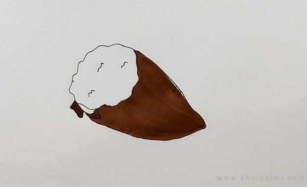 红薯简笔画怎么画 红薯简笔画图片大全