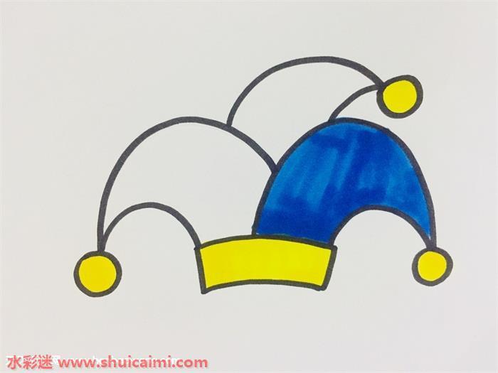 小丑的帽子怎么画 帽子简笔画画法