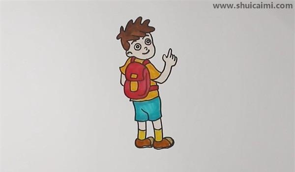 小男孩简笔画怎么画 小男孩简笔画简单