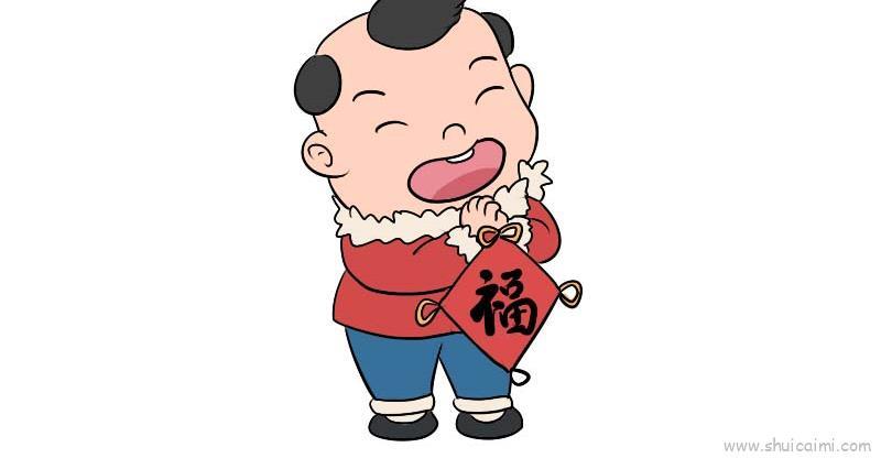 过年儿童画怎么画 过年简笔画简单又好看