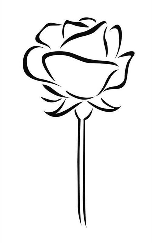 简笔画花 简笔画花草类