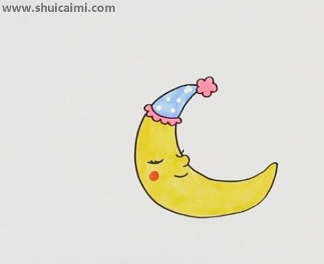 月亮简笔画怎么画 月亮简笔画顺序