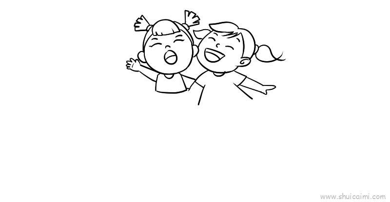 儿童节儿童画怎么画 儿童节简笔画好看