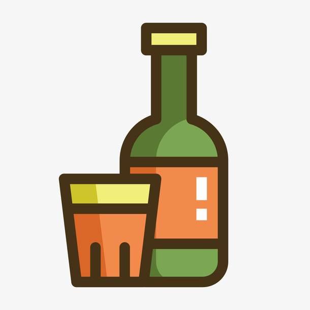 酒瓶简笔画图片 酒瓶简笔画怎么画