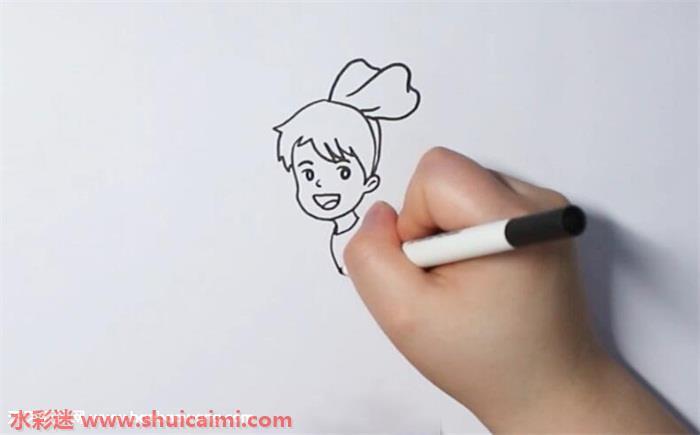 魔女宅急便琪琪怎么画 魔女宅急便琪琪简笔画简单好看