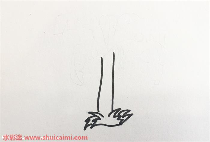 香蕉树怎么画 香蕉树简笔画简单好看带颜色