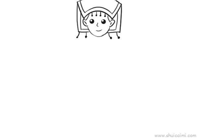 云南民族服饰儿童画怎么画 云南民族服饰简笔画简单