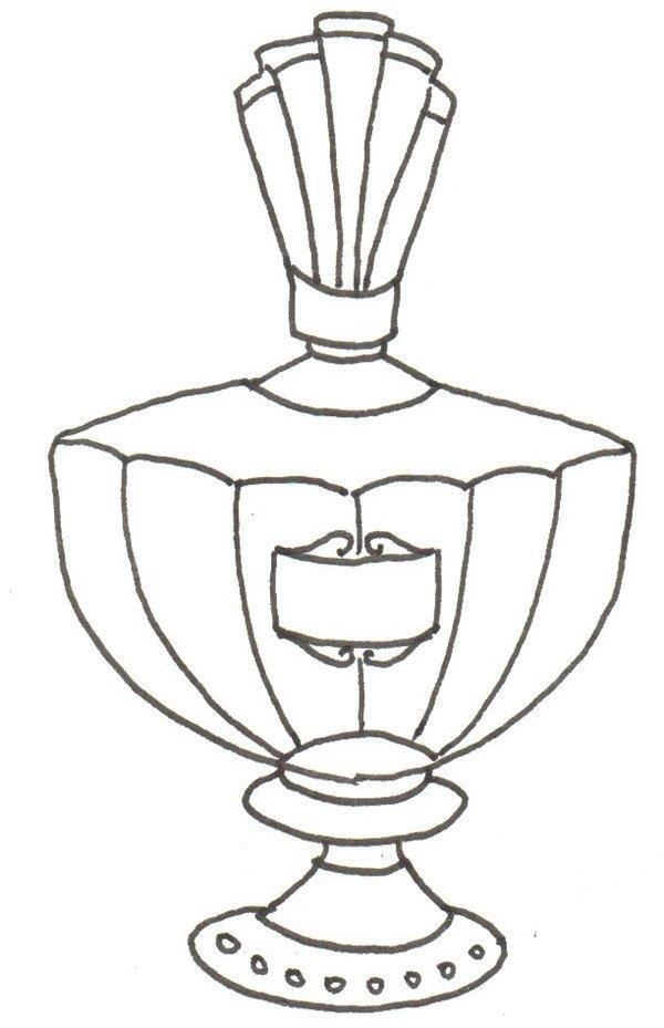 香水的简笔画怎么画 香水的简笔画步骤