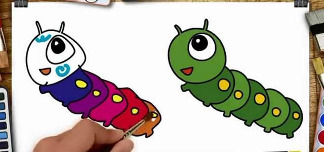 虫简笔画图片大全 甲壳虫简笔画图片大全