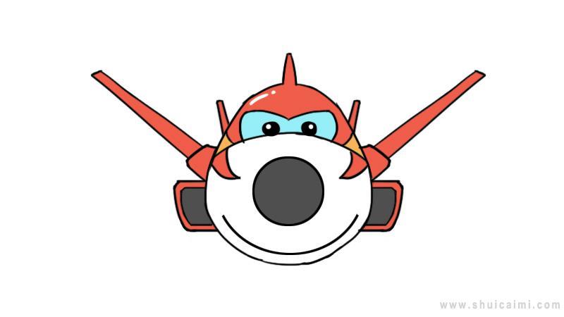 超级飞侠简笔画怎么画 超级飞侠简笔画画法